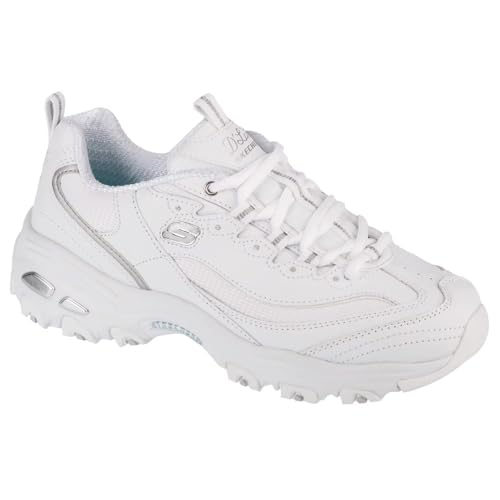 Skechers Scarpe da Ginnastica da Donna, 36,5 EU, Bianco, 36.5 EU