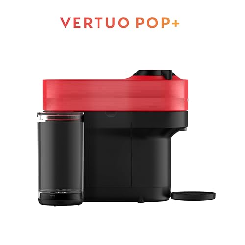 Nespresso Vertuo Pop+ Coffee and Espresso Maker by Breville, Spicy Red