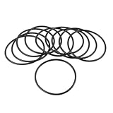 Generic 10 x Industrial Rubber O Ring Oil Filter Sealing Gaskets 71mm x 3.1mm