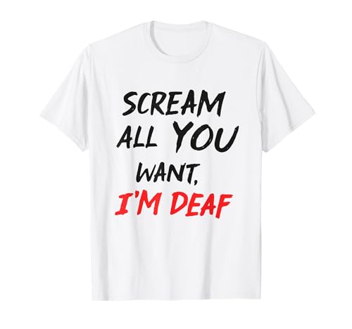 Scream All You Want I'm Deaf �n���E�B���p�[�e�B�[�R�X�`���[�� T�V���c