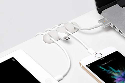 Bluelounge CableDrop Multi, Blanco | - (2 Packs) miniatura 6