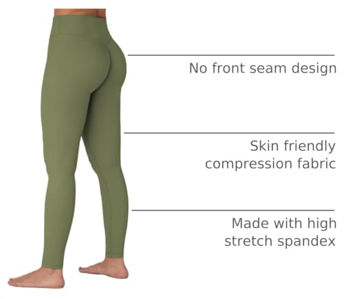 Image of Sunzel Sunzfly Invisible Butt Scrunch Workout Leggings for Women, Butt Lifting High Waisted Gym Yoga Pants with Tummy Control
