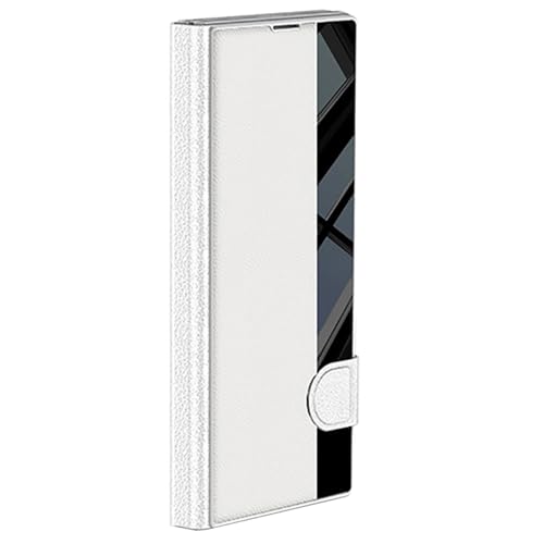 KOOLRIVER�EFor Galaxy Z Fold8 �P�[�X �J�o�[ �܂肽���݌^ �蒠�^PU���U�[�P�[�X �J�[�{���� �����K���X�t�B�����t�� �X�^���h�@�\ �V���v�� �ی�P�[�X(�V���o�[)