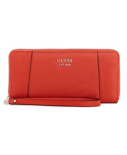 GUESS Naya SLG File Clutch In Cognac – Geräumige Dokumenten-Clutch Für Unterwegs