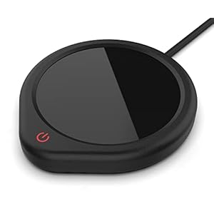 Coffee Mug Warmer with Auto Shut Off for Desk, Cup Warmer Smart Temperature Settings, Electric Beverage Tea Water Milk Warmer for All Cups and Mugs, Heating Plate Candle Wax Warmer