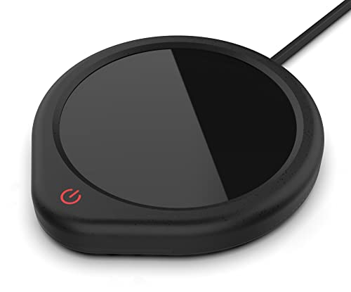 Oracer Coffeee Mug Warmer for Desk with Auto Shut Off, Coffee Cup Candle Wax and Electric Beverage Tea Milk Warmer Heating Plate - Black