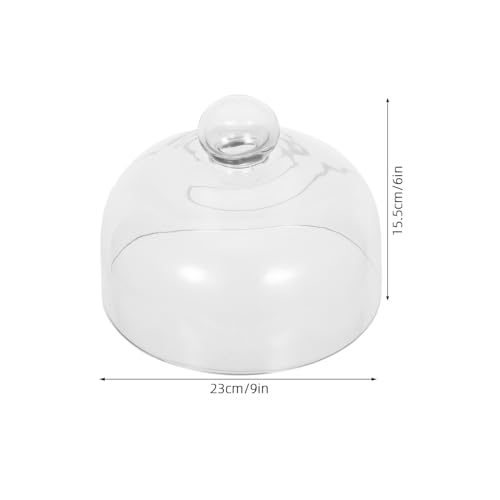 Tapa microondas cristal GARVALON de 16cm transparente con ventilación para salpicaduras 3