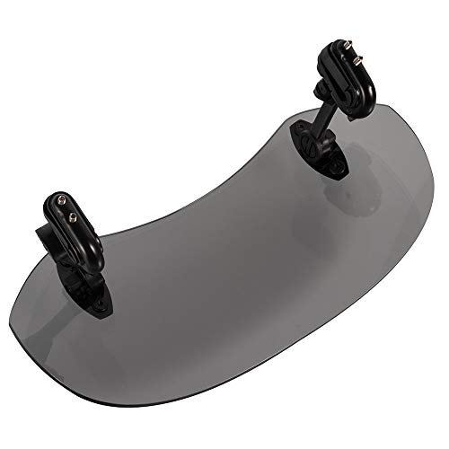 Spoiler de moto extension de voyage pour trajets au long cours protection fumée