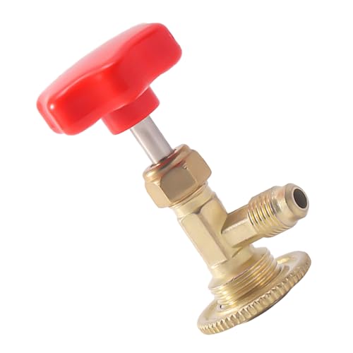 Kit de servicio completo de CA – 5 en 1 Juego de herramientas HVAC automotriz | Incluye manifold, bomba de vacío, detector de fugas, termómetro y funda de transporte | compatible con R134a/R1234yf