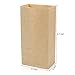 Foraineam 300 Pack Mini Kraft Paper Bags 3.5 x 2 x 6.7 inch Durable Brown Paper Snack Bag Small Cookie Party Favor Bags