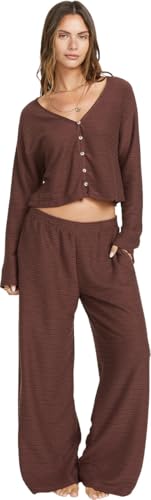 Billabong - Womens All I Need Tropics Elst Pant, Color Choc Chip, Size: Medium