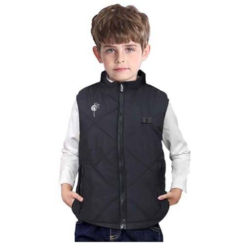 Kids Heated Gilet 13 Heating Zones Heated Vest for Boys Girls 5 Adjustable Temperature USB Electric Body Warmer2