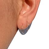 14k Gold Earrings (12 mm, 14k yellow gold, pair)