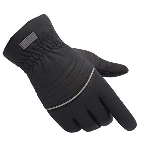 MEIYIN Luvas masculinas de inverno quentes para dirigir com tela sensível ao toque, luvas térmicas g