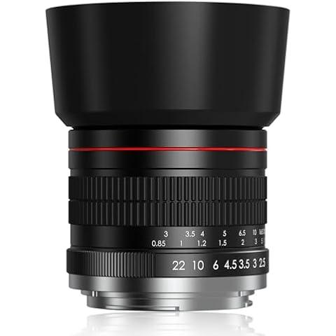 BENOISON 85mm f1.8 Manual Portrait Lens Cover