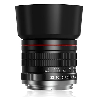85mm f1.8 Portrait Lens EF Lens for Canon, Manual Focus (MF) for Canon EOS Rebel T8i T7i T7 T6 T6s T6i SL3 SL2 90D 80D 77D 4000D EOS-1D X Mark III/II, 5D Mark IV, 6D Mark II etc (EF Mount)