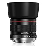 85mm f1.8 Portrait Lens - EF Lens for Canon, Manual Focus (MF) for Canon EOS Rebel T8i T7i T7 T6 T6s T6i SL3 SL2 90D 80D 77D 4000D EOS-1D X Mark III/II, 5D Mark IV, 6D Mark II etc (EF Mount)