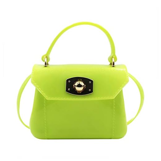 Little Girls Purse Small Candy Color Jelly Crossbody Bag Satchel Tote Handbag Shoulder