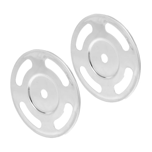 TOBBOMEY 2Pcs Stainless Steel Rope Hooks for Stanchions Easy Install Crowd Control Barrier Accessories for Theaters and Museums Durable Hanging Rings for Queue Management