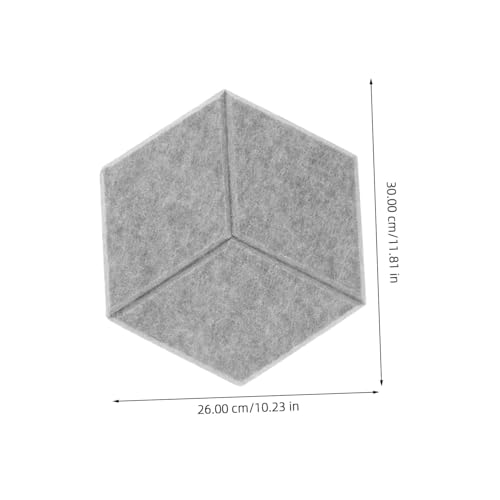 Toddmomy 6pcs Paneles Acústicos para Absorción de Sonido y Reducción de Ruido Paneles Autoadhesivos para Aislamiento Acústico para Estudio Oficina Teatro en Casa y Espacios Ktv miniatura 2