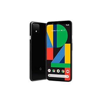 Google Pixel 4 Mobile Phone 64GB Black Just Black Android 10