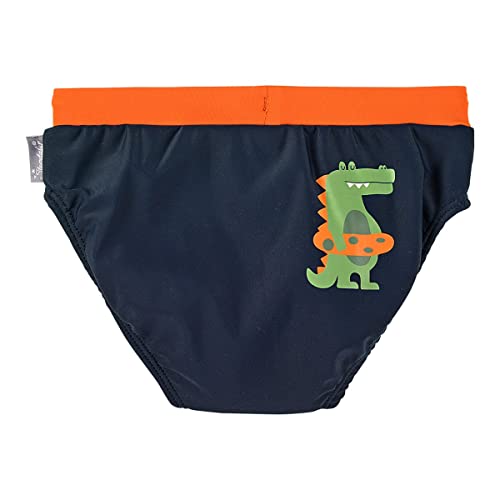 Vertbaudet Jungen Baby Badehose blau Bedruckt 92