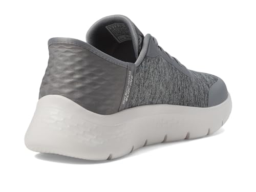 Skechers Women's Go Walk Flex Dacey Hands Free Slip-Ins Sneaker, Gray, 8.5 US
