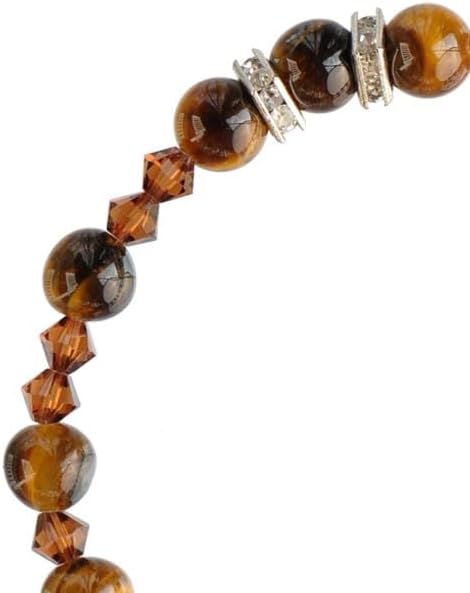 Tiger Eye 6mm Rosary Bracelet - Image 4