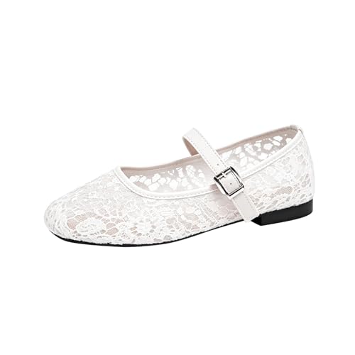 Zapatos Mary Jane de encaje floral, el calzado de vestir ideal para bodas