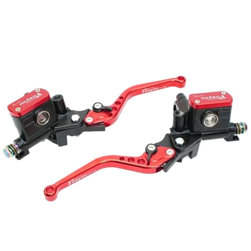 Maître-cylindre levier moto 22mm en alliage durable pour guidon standard