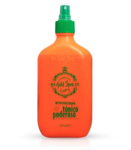 Gold Spell Tonico Poderoso - Brazilian Powerful Hair Tonic - 250ml (8.45 oz) | Anti-Hair Loss and Hair Strengthening Treatment