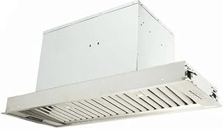 Kaiser Bloque de ventilador EA 745 Eco de acero inoxidable, campana extractora 75 cm, 650 m³/h, LED