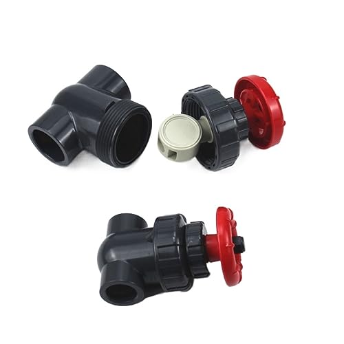 Válvula de bola con interruptor de compuerta estanco para regular riego y acuarios 6