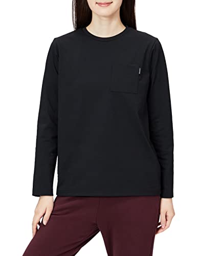 [ザノースフェイス] 長袖Tシャツ ロンT L/S エアリーリラックスティー レディース NTW12260 UVプロテクト ブラック L