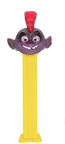 Miniatura 2 de 2 Trolls on Tour Pez Dispensers - Paquete de 2 personajes - Queen Poppy y Queen Barb en paquetes de violonchelo con 2 rollos de repuestos de