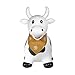 Kindsgut Bouncy Animal Hopper Cow for Children, Designed in Germany, Playful and Modern Colors, air Pump Included, Indoors and Outdoors
