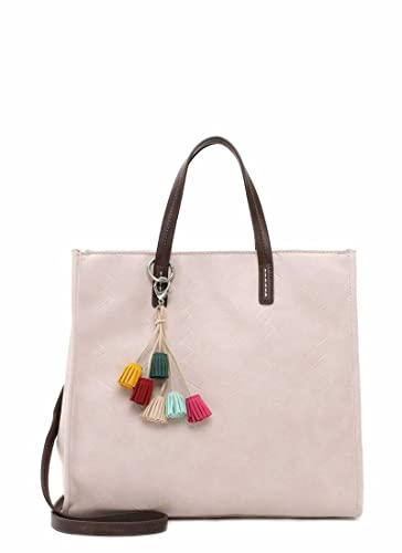 Tamaris Laureen Shopper Beige sac femme épaule grand format tendance
