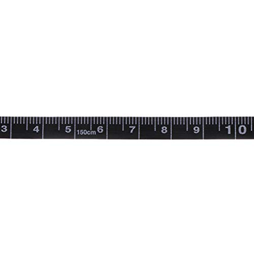 Cinta métrica retractil flexible 1.5 m negra miniatura 3