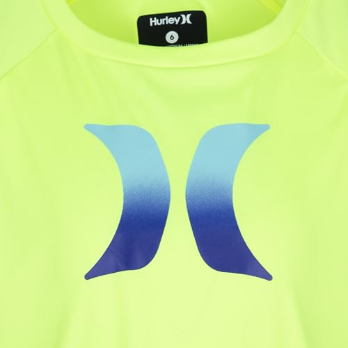Image of Hurley Boys' Icon UPF 50+ Rash Guard Swim