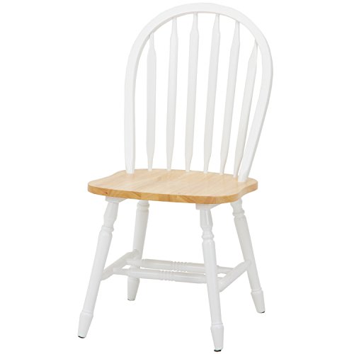 マキアート ダイニングチェア 2セット WH×NA