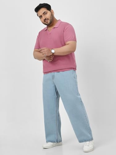 Image of Urbano Plus Men's Loose Mid Rise Jeans