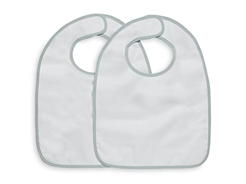 Jollein Unisex Baby Snake Waterproof Bib, Mint, White, One Size - Image 2