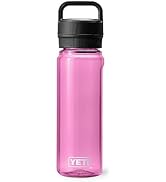 YETI Yonder 750 ml/25 oz Water Bottle with Yonder Chug Cap, Power Pink