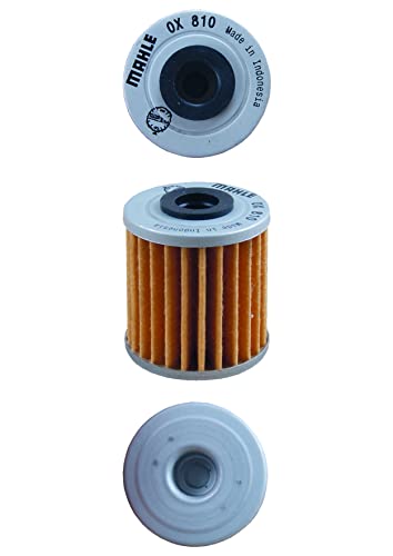 Filtro de aceite para evitar desgaste en motor SUZUKI RM-Z cartucho MAHLE OX 810