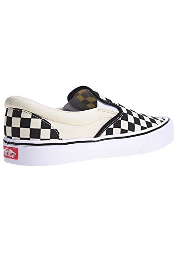Vans Vans - Adult Unisex Slip-On Lite Shoes, Size: 4.5 D(M) US Mens / 6 B(M) US Womens, Color: (Checkerboard) Black/Classic White