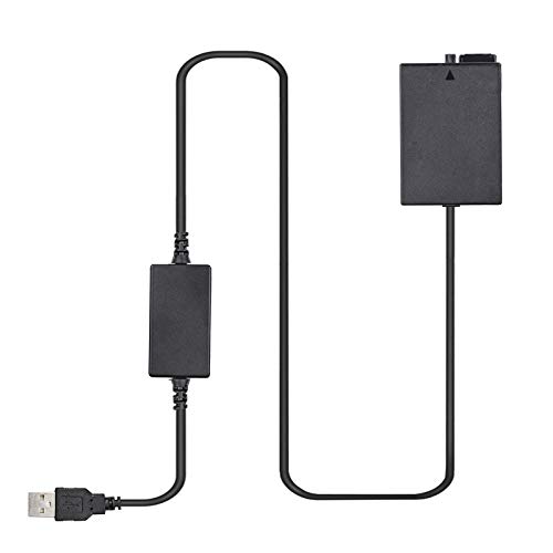 Andoer DR-E8 USB Power Kit Substituição do adaptador AC Acoplador DC Bateria manequim Única entrada