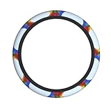 Spliced Teddy Bear Steering Wheel Cover - Providing Ultimate Protection and Comfort for Your car's Steering Wheel