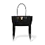 Antique Gold-tone Hardware/Fringe Suede/Black