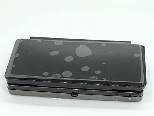 Full Housing Shell Case Cover with Buttons for 3DS Replacement (Black)