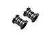 ICON Bushing, & Track Bar Bushing & Sleeve Service Kit, Compatible with 2000-04 Ford F250/F350 Super Duty, 611018